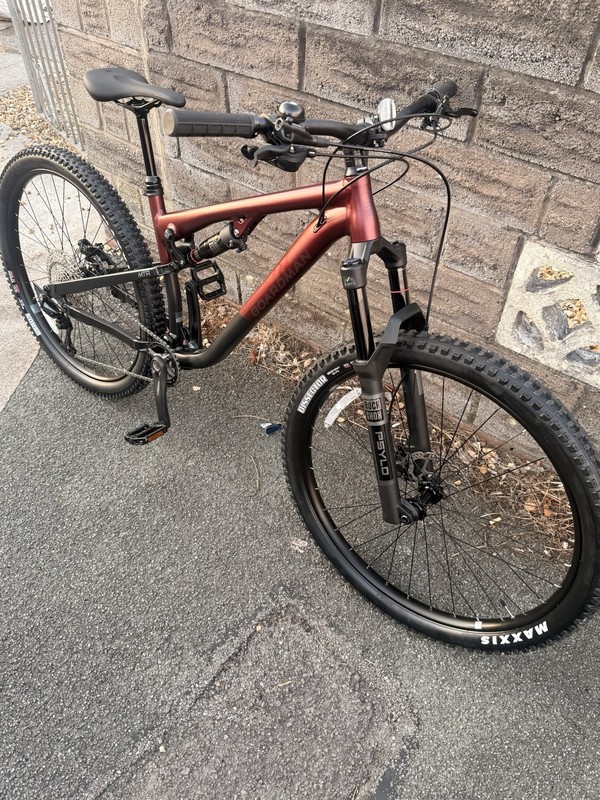 Boardman MTR 8.6 29in Full Suspension MTB Hydraulic Disc Red/Black M