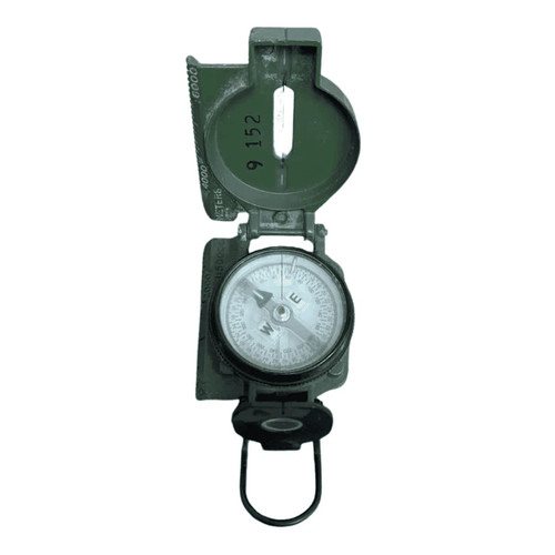 Cammenga US Military Lensatic Compass Tritium Field Compass Non Working GI