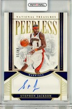 2023-24 Panini National Treasures Stephen Jackson Peerless /10