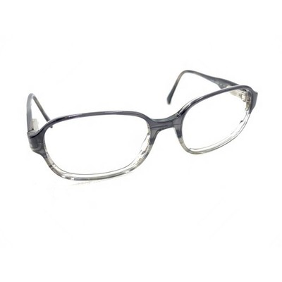 Safilo Elasta E1127/N 2M0 Black Gray Clear Eyeglasses Frames 54-19 145 Italy