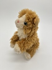 Animal Alley Fluffy Orange Cat Plush 8" Stuffed Animal 2009  WELL LOVED 