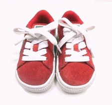 Baby's Sz 5C Shoes Red PUMA Classic Suede Sneakers 353636-03