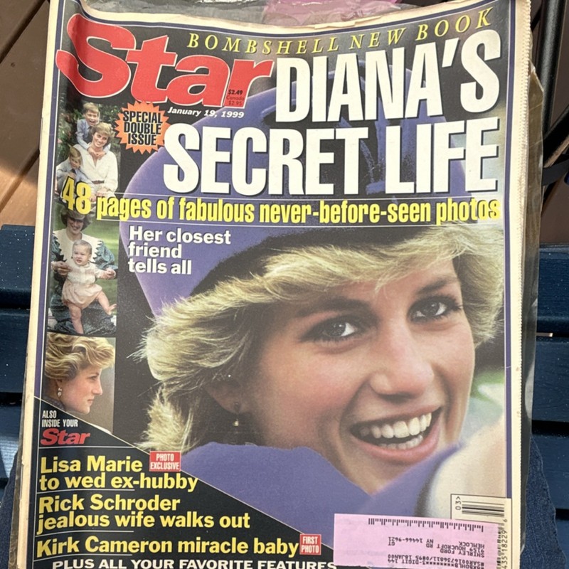 Star Special Double Issue Diana's Secret Life January 19, 1999
