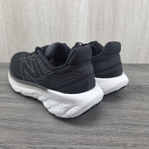 Zapatos para correr New Balance Fresh Foam X 1080v13 talla 10 para hombre negros blancos - Imagen 7 de 12