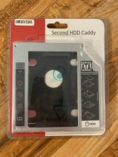 Second Hard Drive Caddy SSD 9.5mm SATA to SATA Serial ATA
