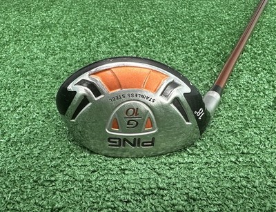 PING G10 Hybrid/Utility Driving Iron 18°, Stiff-Flex TFC 129H, Men's LEFT Hand