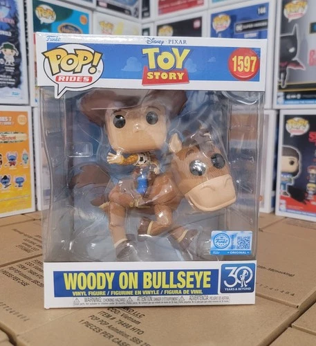 Funko POP! Disney: Toy Story 2 - Woody on Bullseye #1597 FUNKO WEB EXCLUSIVE
