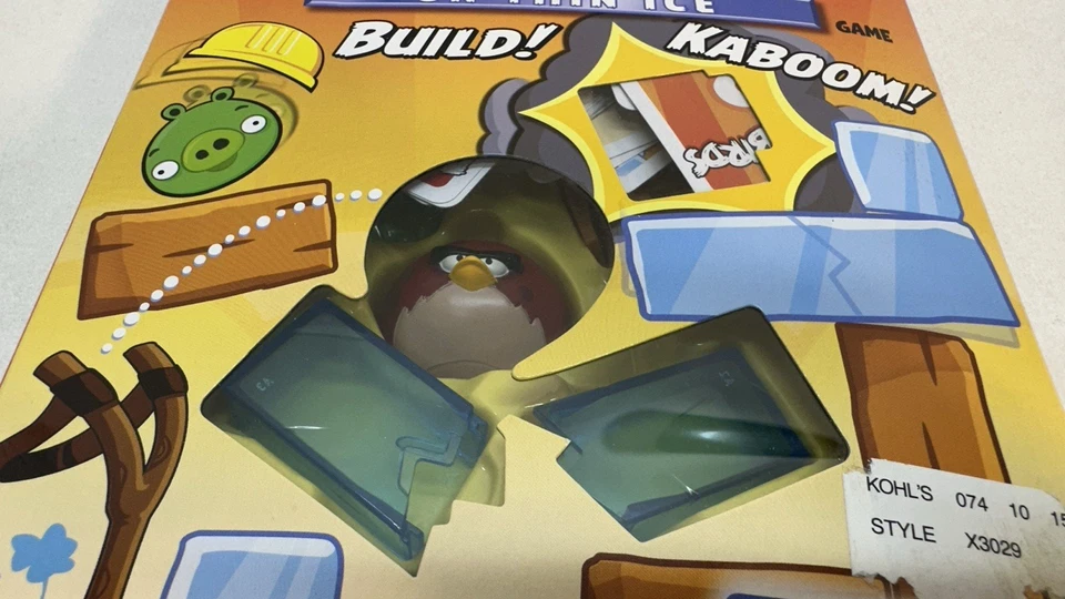 Angry Birds On Thin Ice Game 2011 Mattel New Sealed READ - Image 2 of 4