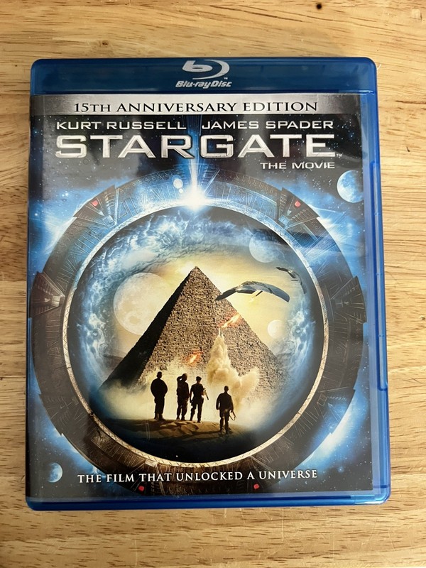 Stargate 15th Anniversary Edition (Blu-ray, 1994) Kurt Russell, James Spader