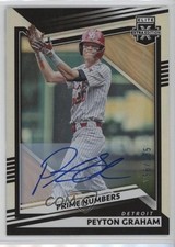 2022 Elite Extra Edition Prime Numbers A Signatures /185 Peyton Graham Auto 1k5