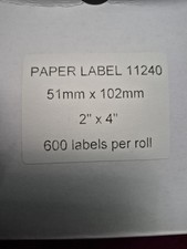 DK-11240 Barcode Labels Compatible with Brother, 102mm(W) x 51mm(L) 10 Rolls