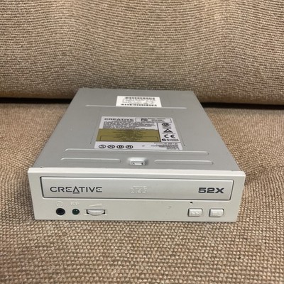 Vintage Creative 52X Internal IDE CD-ROM Drive #CD5233E Untested