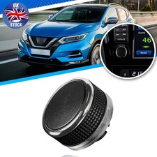 FOR NISSAN QASHQAI JUKE Radio Knob Button Volume Stereo Tuner Power Connect UK