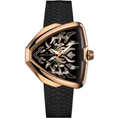 New Hamilton Ventura Elvis80 Skeleton Dial 42mm Men's Watch H24525332