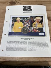2001 75th Birthday HM Queen Royal Visit Alderney Coin Cover