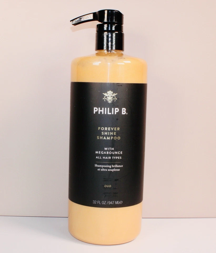 PHILIP B. Champú Forever Shine con Megabounce Oud 32 fl oz Incluye Bomba ¡NUEVO! Foto 2 de 4