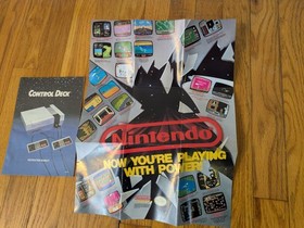 Original Nintendo Console Bundle Lot Game power pad Tested Vintage MUST SEE