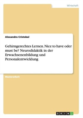 Cristobal - Gehirngerechtes Lernen. Nice to have oder must be Neurodi - X555z