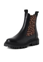 Damen Boots Tamaris Leder Schwarz Gr. 39 Eu, Stiefel, Schuhe