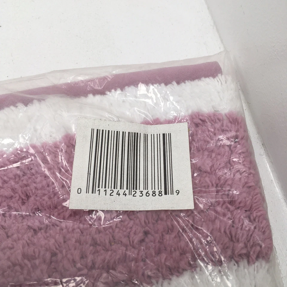 Tapete de banho Allure Home Rainbow Hearts algodão meio círculo multicolorido, lote de 2, novo com etiquetas - Imagem 4 de 4