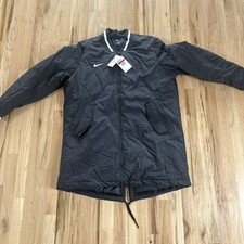 Nike Men's Baseball Stock Dugout Jacket Coat Size Large Grey DC8335-060 NWT $150