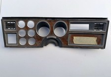 Nos Mopar 1977 Dodge Diplomat Radio Delete Dash Bezel Woodgrain 2dr 4dr Wagon 77