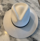 Stetson 20X White Silverbelly  Felt Western Cowboy Hat Size 6 7/8 — photo 1