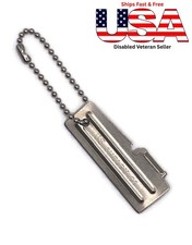 Military P51 Can Opener with 4½" Key Chain US Army Issue