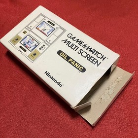 Nintendo Game & Watch Oil Panic OP-51 Multi Screen with Box[Polarizing Replaced]
