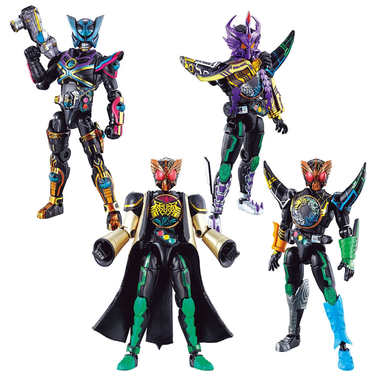 SO-DO Chronicle Kamen Rider OOO Resurrection Core Medal Set 02