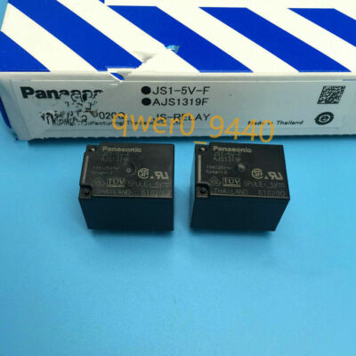 10Pcs New   Relay JS1-5V-F AJS1319F 5-pin 10A250VAC 5VDC #T5
