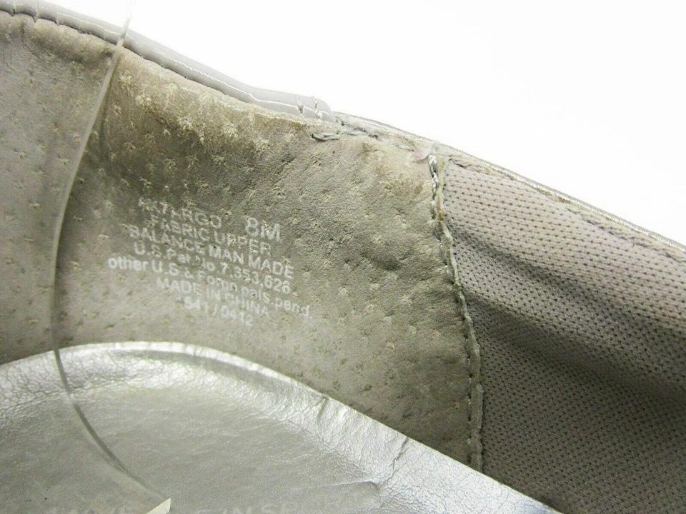 Zapato deportivo Anne Klein para mujer Argo talla 8M gris Mary Jane plano usado qp Foto 3 de 4