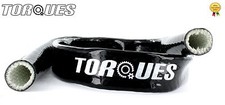 24mm I.D Torques Silicone Coated Fibreglass Heat / Fire Sleeving In Black 1m