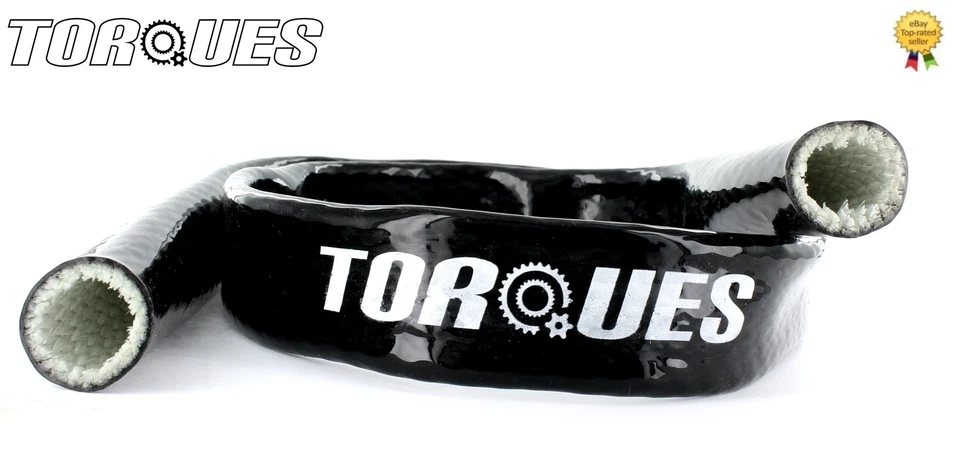 AN-8 13mm I.D Teflon/PTFE Torques Silicone Coated Fibreglass Heat/Fire Sleeve 1m