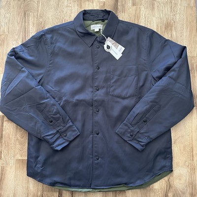 Outerknown Evolution Nylon Jacket Grey Mens Size L $298 Kelly Slater Shacket