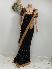 Bollywood Saree Party Wear Indian/Asian Pakistani Wedding Designer Sari