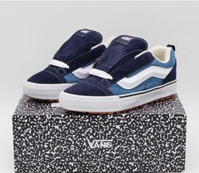 New Imran Potato 10 Vans Knu Skool MTE-1 LX Navy Blue White Men's VN000E3QBX9