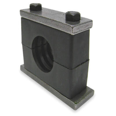 BEHRINGER PIPE SYSTEMS SH4100-PP Vibration Beta Clamp,1''OD,1 1/4''W 4WFE6