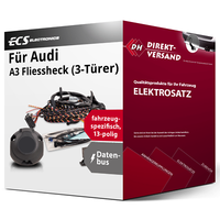 für Audi A3 Fliessheck (3-TüRer) Typ 8P Elektrosatz 13Polig Spezifisch Top