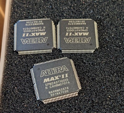 3PCS EPM240T100I5 IC CPLD 192MC 4.7NS 100TQFP Altera / Intel