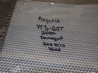 Keyence VT3-Q5T Touch Panel 24VDC Used W/ Warranty (Slight Keyence VT3-Q5T Touch Panel 24VDC Used W/ Warranty (Slight