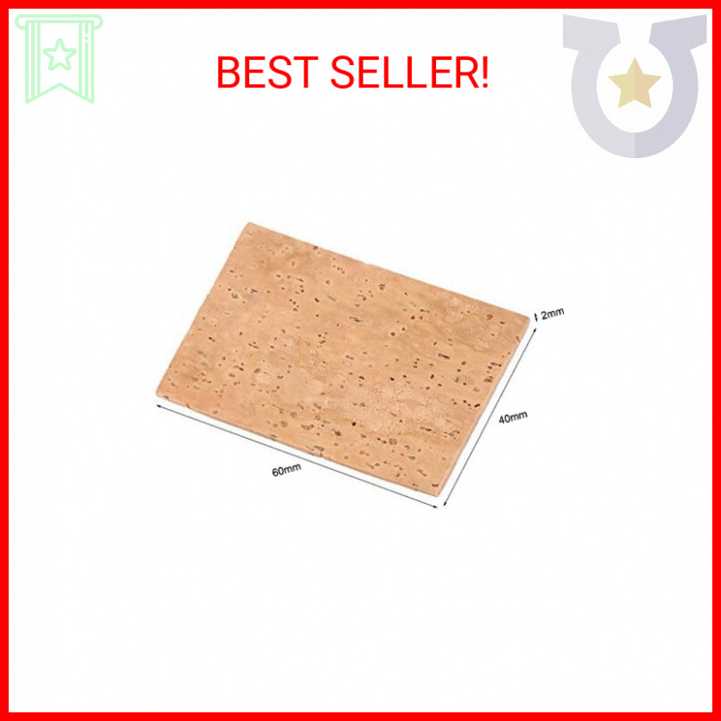 Alto Sax Neck Cork,10 Pcs Universal Sax Saxophone Neck Joint Cork Sheet for Alto