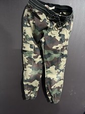 Levis Pants Youth 7 Reg Camo Joggers Camouflage Pull On Elastic Waist Kids Boys