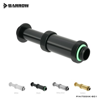 Barrow G1/4'' Adjustable Aqua Link Pipe SLI 41-69mm Extender Fitting Male to Male