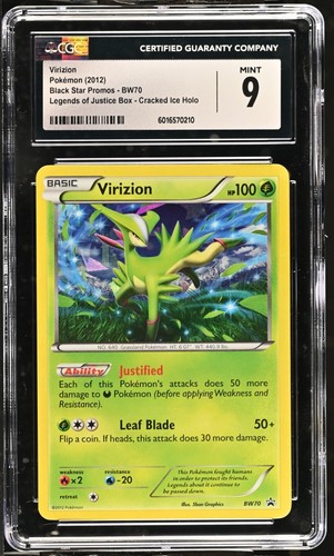 Virizion graded CGC 9 for sale on eBay
