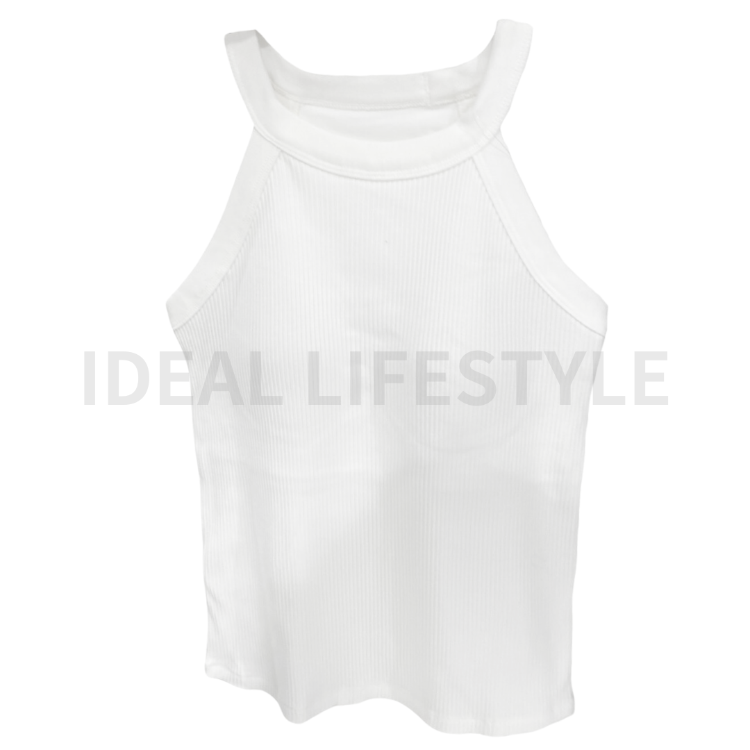 UNIQLO Halter Neck Sleeveless Bra Top S-3XL 4Colors Tank