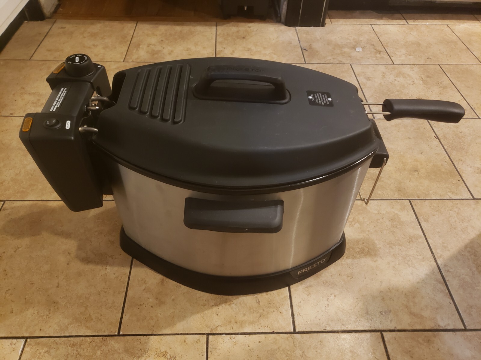 Presto Profry Electric Rotisserie Turkey Deep Fryer, Model# 05487