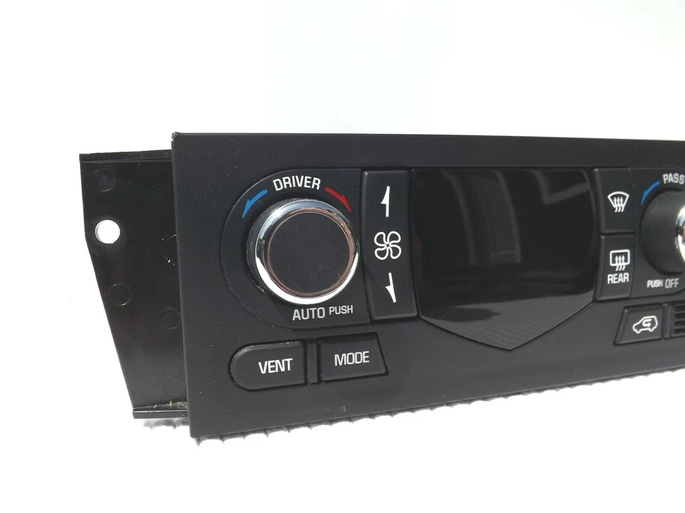 Buick Rendezvous 2002-2007 digital doble zona aire acondicionado calefacción temperatura control de clima OEM Foto 2 de 4