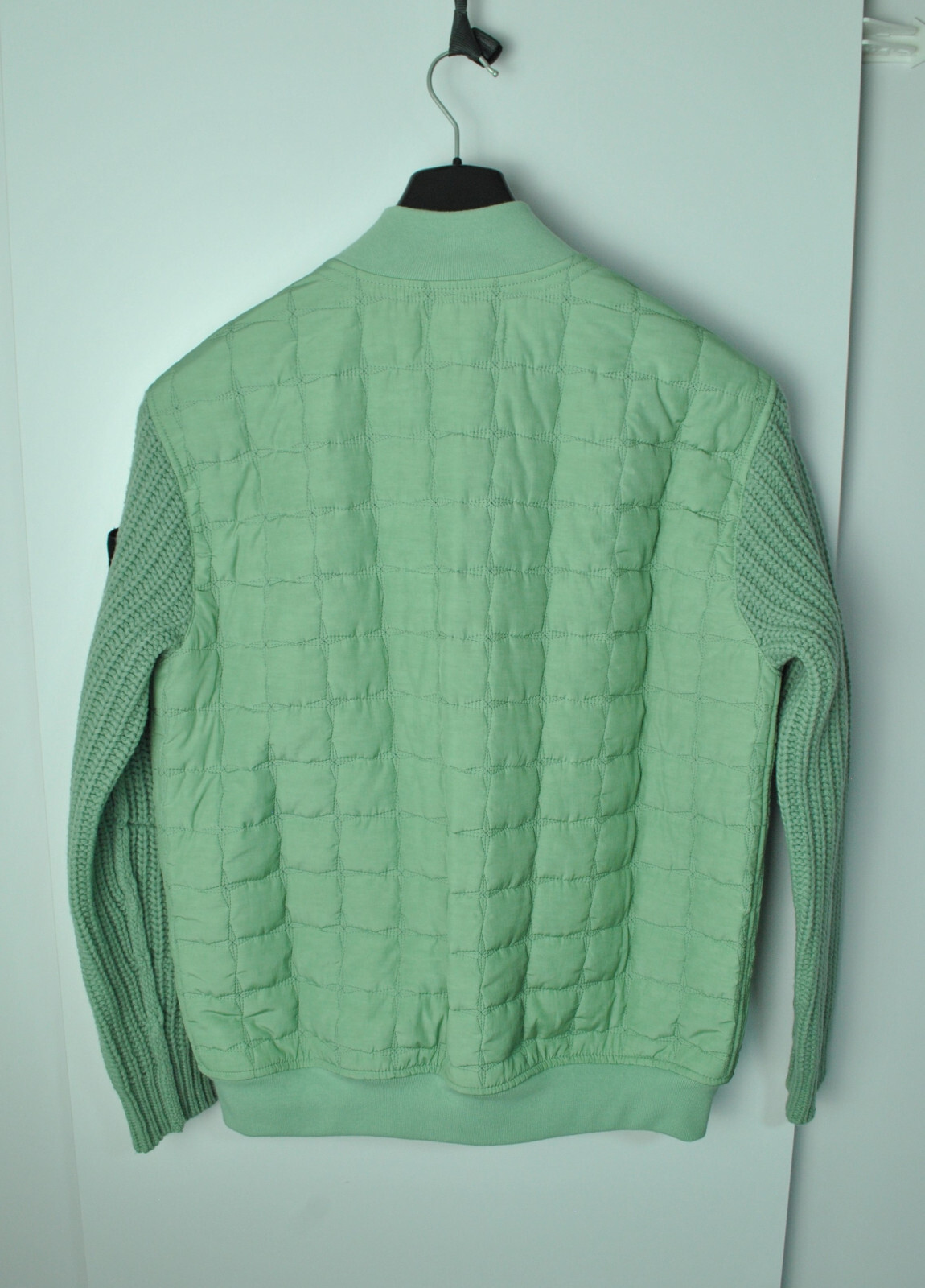 Stone Island Cupro Cotton Tella with Primaloft Insulation technology and knit image 4