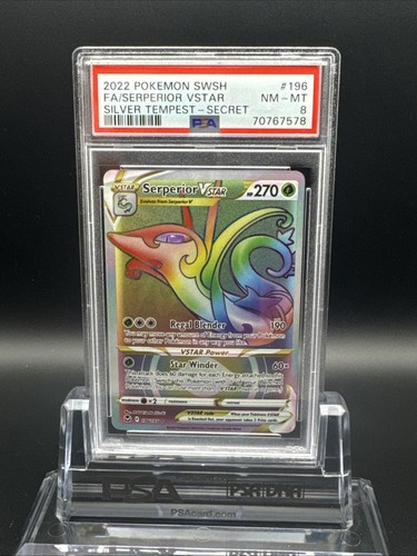Serperior VSTAR graded PSA 8 for sale on eBay